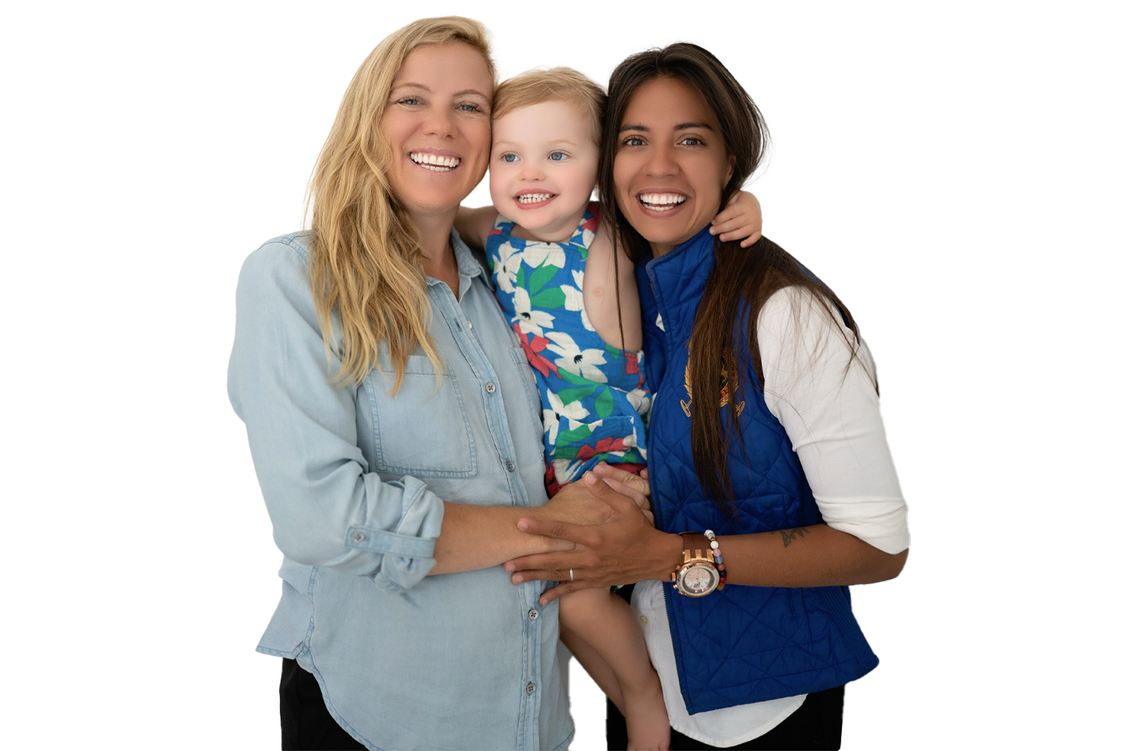 Ale, Morgan and child