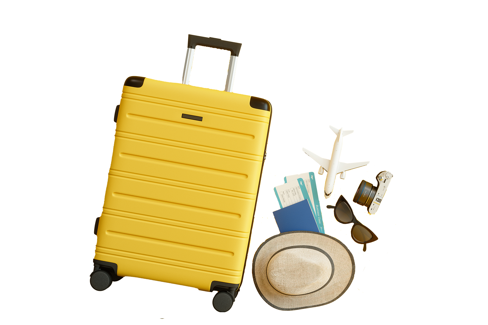 Luggage and other vacation items